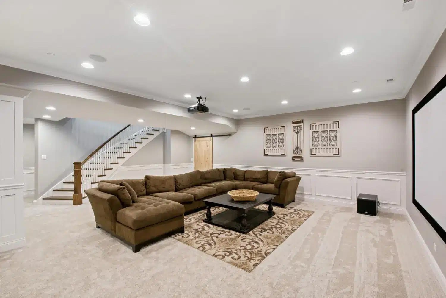 Basement Renovation in Belleville