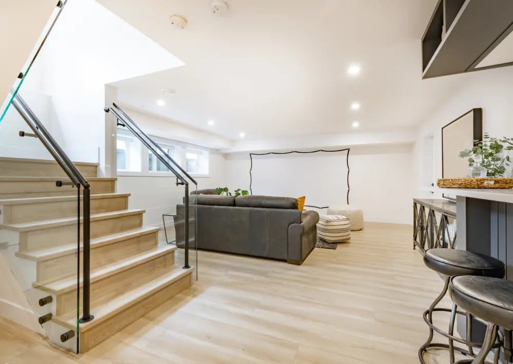 Basement Renovation in Canton